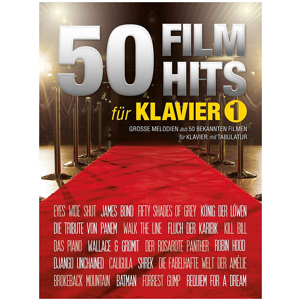 Bosworth 50 Filmhits für Klavier 1 Songbook von Bosworth