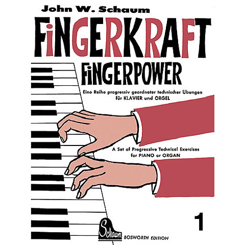 Bosworth Fingerkraft 1 Lehrbuch von Bosworth