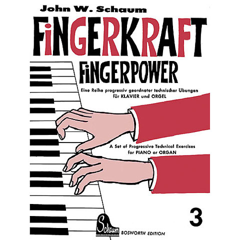 Bosworth Fingerkraft 3 Lehrbuch von Bosworth