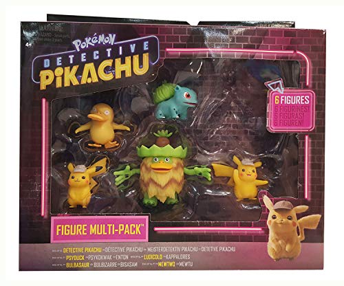 Boti Europe B.V. 97602 Pokémon Multi Pack, 6 Figuren, je ca. 5 cm groß, Mehrfarbig von Pokémon