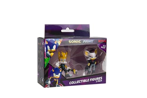 Boti Sonic Prime-Figures 2 Pack Window Box-Rebel Rot + Nine Tails 39445 von Boti