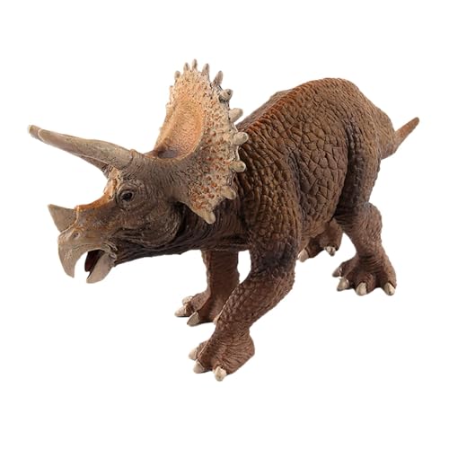 Botiniv -Figurenspielzeug, sauriermodell,Carnotaurus Triceratops Statue Toy - Realistisch aussehende saurier-Tiermodelldekorationen für Sammler von Botiniv