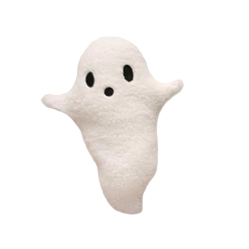 Botiniv Ghost Pillow | 32 cm Geist Kissen | Kuscheltier Geister Kissen Plüsch Puppen Spielzeug für Kinder und Erwachsene | Niedliches Halloween Kisse für Heimdekorationen von Botiniv