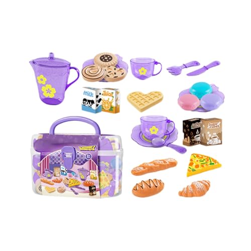 Botiniv Kids Kitchen Playset, Kinder Küchenspielzeugzubehör | Kochset Spielen Küchenspielzeug - Kreatives -Utensilien -Kochgeschirr -Spielset für Home, Daycare Center, Kindergarten von Botiniv