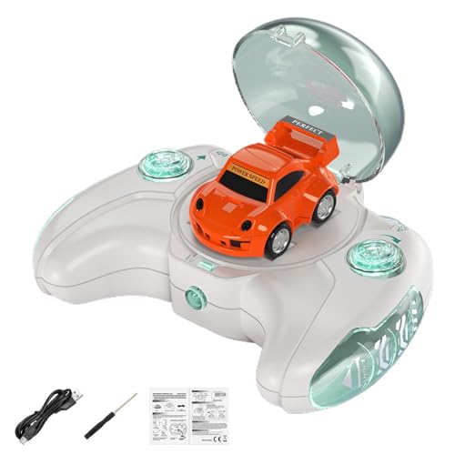 Botiniv RC-Auto mit LED-Licht, ferngesteuertes Kinderauto | Tragbares Drift-Car RC-Car mit LED-Licht - Ferngesteuertes Fahrzeug-Stuntauto, über USB wiederaufladbares Kinderspielzeug für und Mädchen im von Botiniv