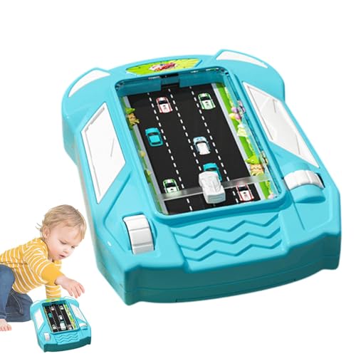 Botiniv Rennspielkonsole, Renn-Handkonsole für Kinder,Driving Racing Handheld-Konsole Tragbare Spielekonsole - Abenteuer-Interaktives Rennspiel, Puzzle-Fahrsimulator für und Kinder von Botiniv