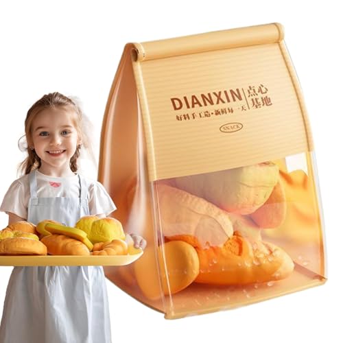 Botiniv Stellen Sie Sich vor, Sie Spielen Essen Brot, Spielen Sie Brot für Kinder | Künstliche Küchenbäckerei Spielset | Fake Bread Backies Set, tun Sie vor, Food Toy für Kids Bakery Grocery Kitchen von Botiniv