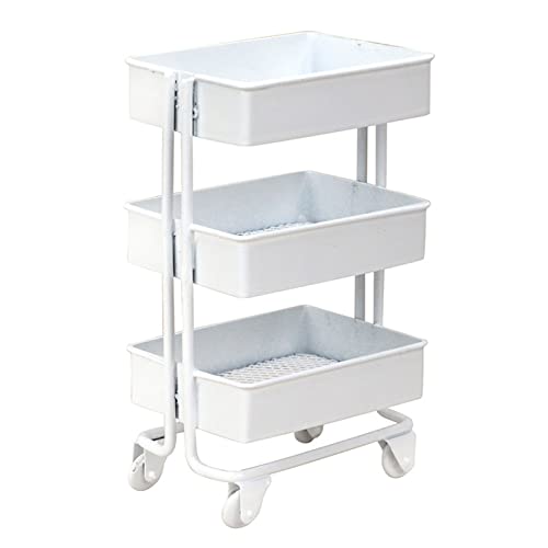 Bottone Für Puppenhaus Modell Spielzeug Küche Dekoration Eisen 3 Trolley Lagerung Rack Für Puppenhaus Küche Möbel F von Bottone