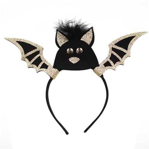 Bottone Halloween Big Bat Stirnband Kinder Dress Up Kopfbedeckung Haarschmuck für Kinder Kostüm Supplies Requisiten von Bottone