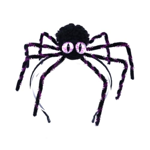 Bottone Lustiges Araneid Stirnband Geburtstag Party Cosplay Spiderling Kopfbedeckung Haarschmuck Halloween Kostüm Haarband von Bottone