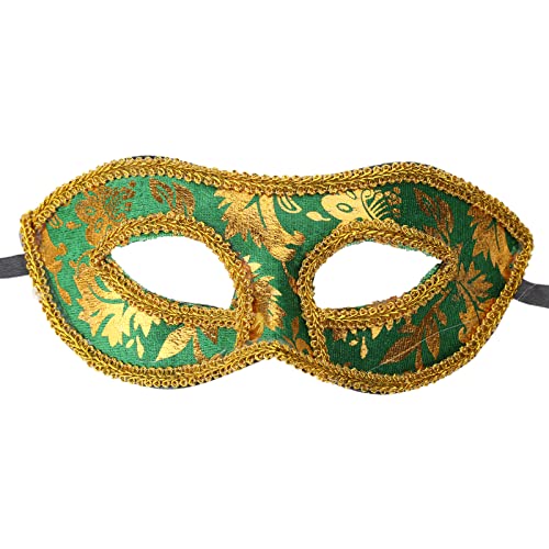 Bottone Vintage-venezianische Maskerade, Party, männlich, halbe Halloween, Cosplay, für Herren von Bottone