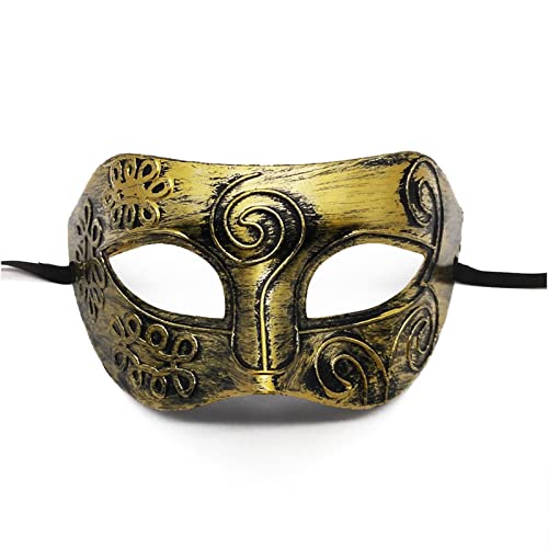 Unisex-Maskerade, halbe Antik-Party, Halloween-Kostüm, Zubehör für Karneval, Club von Bottone