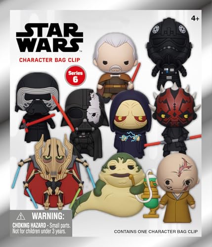 Star Wars Villains Blind Bag Figural Bag Clip von BoxLunch