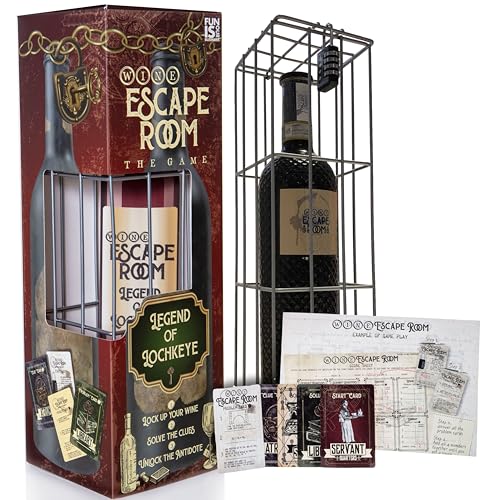 Boxer Gifts GA3058 Wine Escape Room | Lösen Sie das Puzzle, um das Geschenk zu erhalten von Boxer Gifts