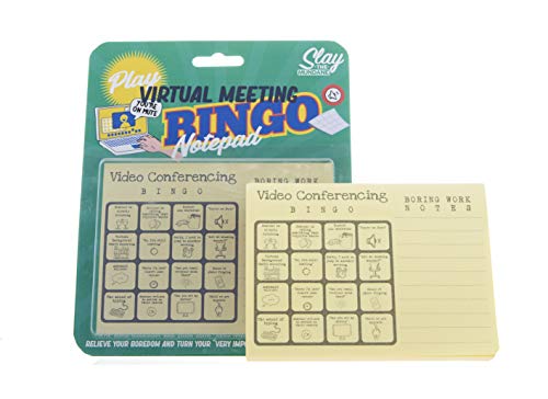 Boxer Gifts Virtuelles Meeting Office Bingo | Neuheit Arbeiten von zu Hause aus Schreibtischzubehör | Lustiges Geschenk für Kollegen von Boxer Gifts