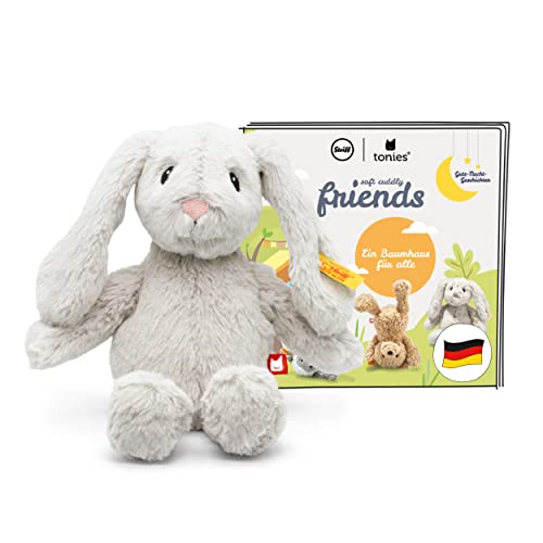 tonies Hörfiguren für Toniebox, Steiff Soft Cuddly Friends mit Hörspiel – Hoppie Hase, Hörspiel mit Liedern für Kinder ab 3 Jahren, Spielzeit ca. 70 Minuten von tonies