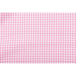 Karierte Tischdecke 4x4mm Baumwollstoff 523 Rosa 140cm - 50cm von Brændgaard Textile