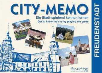 City-Memo, Freudenstadt (Spiel): Die Stadt spielend kennen lernen. Get to know the city by playing the game von Bräuer Produktmanagement