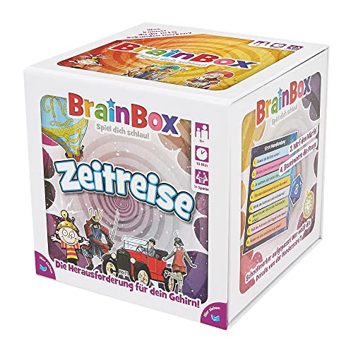 Brain Box 2094936 Zeitreise, Lernspiel, Quizspiel für Kinder ab 7 Jahren von BRAINBOX