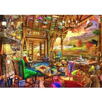 Brain Tree - Cozy Porch 1000 Pieces Jigsaw Puzzle for Adults von Brain Tree Games