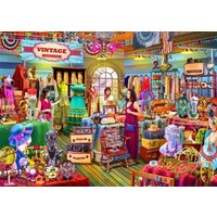 Brain Tree - Fancy Vintage 1000 Pieces Jigsaw Puzzle for Adults von Brain Tree Games