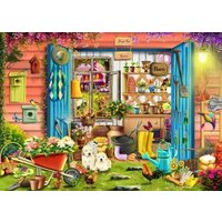 Brain Tree - Flower Barn 1000 Pieces Jigsaw Puzzle for Adults von Brain Tree Games