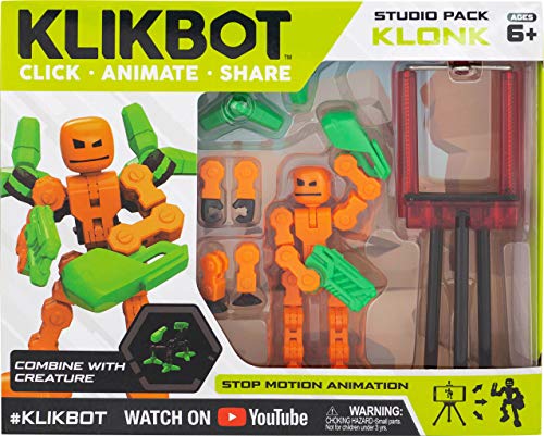 Brainstorm TOYS S2032 Pack KLIKBOT Studio Klonk, Mehrfarbig von Brainstorm Toys