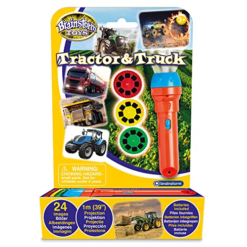 Brainstorm TOYS Tractor and Truck Monster Taschenlampe und Projektor von Brainstorm Toys