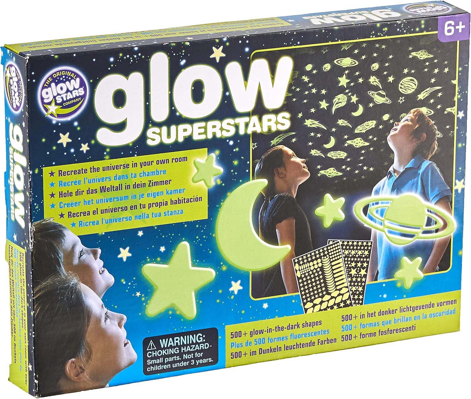 Brainstorm Glow Superstar Dekorationen von Brainstorm