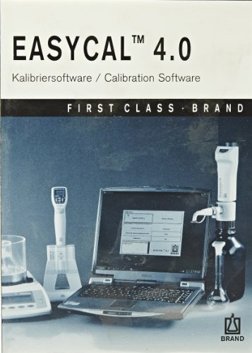 brandtech easycal 4.0 Kalibrierung Software CD-ROM, für Windows von BrandTech