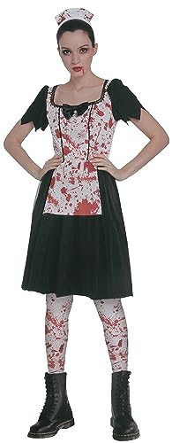 Brandsseller Damen Kostüm Bloody Maid mit Harreif Karneval Party Halloween Junggesellinnenabschied Frauen Verkleidung von Brandsseller