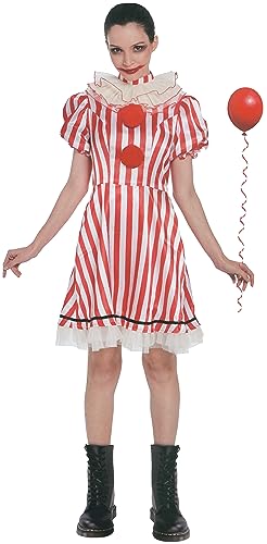 Brandsseller Damen Kostüm Scary Clown Karneval Party Halloween Junggesellinnenabschied Frauen Verkleidung von Brandsseller