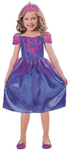 Brandsseller Mädchen Kostüm Verkleidung Fasching Karneval Party - Prinzessin Kleid und Krone, S von Brandsseller