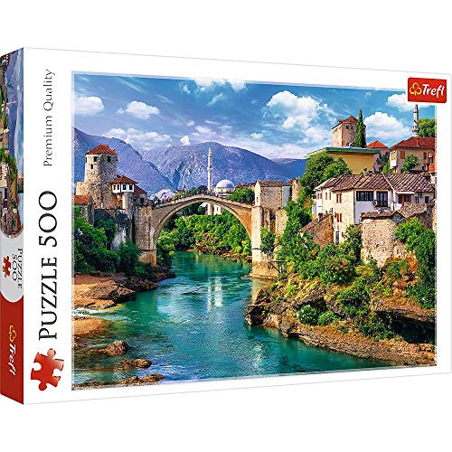 Brandsseller Puzzle - Brücke von Mostar 500 Teile von Brandsseller