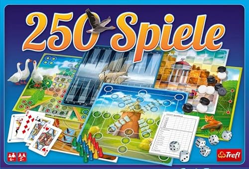 Brandsseller Spielesammlung Spieleklassiker 250 Spielmöglichkeiten von Brandsseller