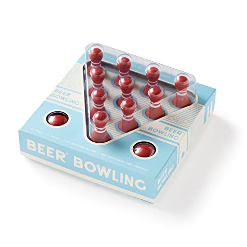 Brass Monkey Beer Bowling Drinking Game Set von Brass Monkey