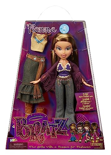 BRATZ Original Modepuppe - Dana - Serie 3 - Puppe, 2 Outfits und Poster - Für Sammler und Kinder ab 6 Jahren von Bratz