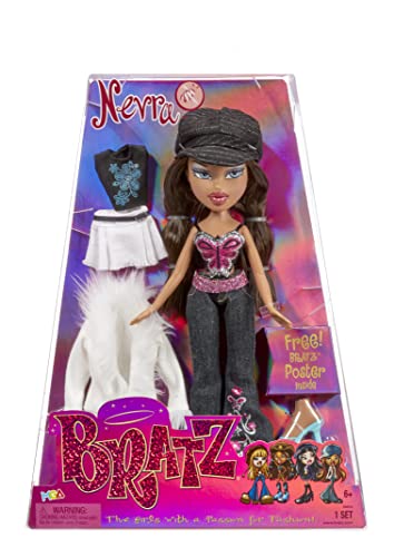 BRATZ Original Modepuppe - NEVRA - Zwei Outfits, Mode-Accessoires, holografische Verpackung & Poster - Für Kinder & Sammler ab 4 Jahren von Bratz