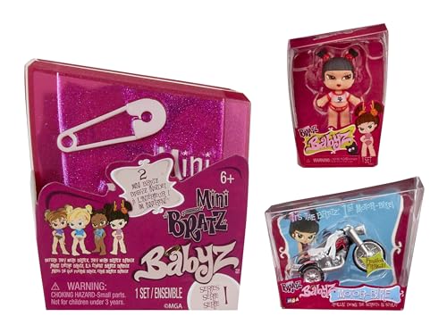 Bratz MGA's Miniverse Mini Babyz Sammelfiguren - 2 Mini Babyz in Jeder Packung - Blindverpackung ist Gleichzeitig EIN Display - Y2K Nostalgie für Kinder und Sammler ab 6 von Bratz