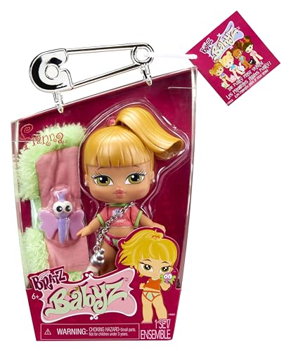 Bratz Babyz - Sammler-Modepuppe - Fianna - mit Echter Mode und Haustier - Kinderspielzeug - Ideal für Sammler und Kinder ab 6 Jahren von Bratz