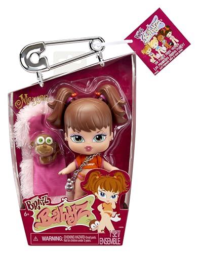 Bratz Babyz - Sammler-Modepuppe - Meygan - mit Echter Mode und Haustier - Kinderspielzeug - Ideal für Sammler und Kinder ab 6 Jahren von Bratz