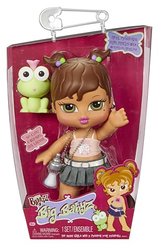 Bratz Big Babyz Yasmin – 34 cm große Sammlerpuppe, Inklusive Haustier, Accessoires und Echter Mode Bratz Big Babyz Yasmin – 34 cm große Sammlerpuppe, Inklusive Haustier, Accessoires und Echter Mode von Bratz