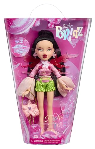Bratz Fashion Pixiez Jade - Fantasy-Sammelpuppe mit Echter Mode und Accessoires, Flügel Verwandeln Sich in einen Ring Bratz Fashion Pixiez Jade - Fantasy-Sammelpuppe mit Echter Mode und Accessoires, Flügel Verwandeln Sich in einen Ring von Bratz