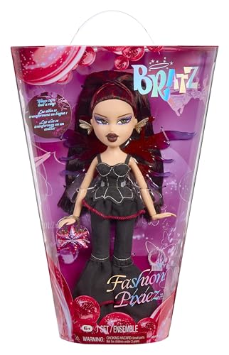 Bratz Fashion Pixiez Lina - Sammelbare Fantasie Puppe mit echter Mode und Accessoires, Flügel verwandeln Sich in einen Ring Bratz Fashion Pixiez Lina - Sammelbare Fantasie Puppe mit echter Mode und Accessoires, Flügel verwandeln Sich in einen Ring von Bratz