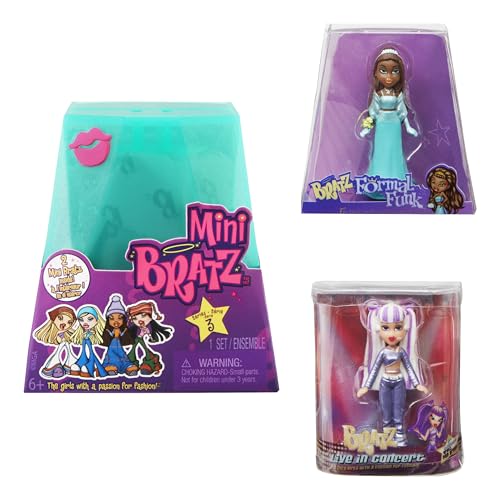 MGA's Miniverse Mini Bratz Serie 3 - Y2K Nostalgie - 2 Mini Bratz in jeder Packung - Blindverpackung ist Gleichzeitig EIN Display - Sammelfiguren für Kinder und Sammler ab 6 Jahren von MGA's Miniverse