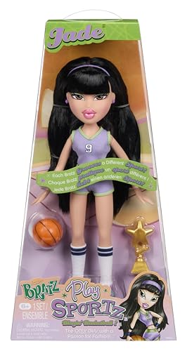 Bratz Play Sportz Jade (Basketball) – Modepuppe mit Accessoires Bratz Play Sportz Jade (Basketball) – Modepuppe mit Accessoires von Bratz