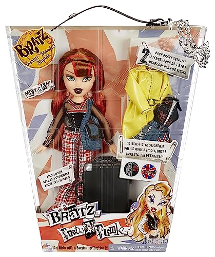 Bratz Pretty 'N' Punk Modepuppe - MEYGAN - Zwei Neuauflagen der beliebten Puppen mit kombinierbaren Outfits, einem anpassbaren Koffer und tollen Accessoires - für Kinder und Sammler ab 6 Jahren von Bratz