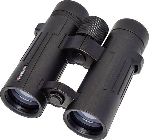 Braun Phototechnik Fernglas 8 x 42mm Dachkant Schwarz 20004 von Braun Phototechnik