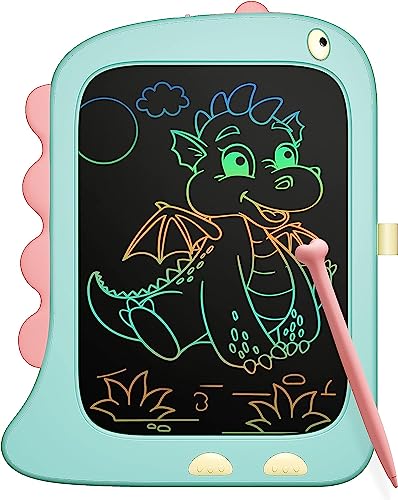 Bravokids LCD Schreibtafel Kinder Spielzeug Ab 3 4 5 6 Jahre, 8,5 Zoll Dinosaurier Maltafel Zaubertafel Kinder Ab 3-8 Jahre Alt Jungen, Reisen Lernspielzeug Weihnachten Geburtstags Geschenke (Blau) von Bravokids