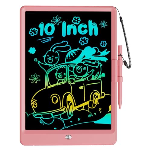 Bravokids LCD Schreibtafel Kinder Spielzeug für 3 4 5 6 7 Jahre alte Mädchen Jungen, 10-Zoll Zaubertafel Ostergeschenke Geburtstag Weihnachten Geschenk Pädagogische Schreibtafel-Geschenk (Rosa) Bravokids LCD Schreibtafel Kinder Spielzeug für 3 4 5 6 7 Jahre alte Mädchen Jungen, 10-Zoll Zaubertafel Ostergeschenke Geburtstag Weihnachten Geschenk Pädagogische Schreibtafel-Geschenk (Rosa) von bravokids